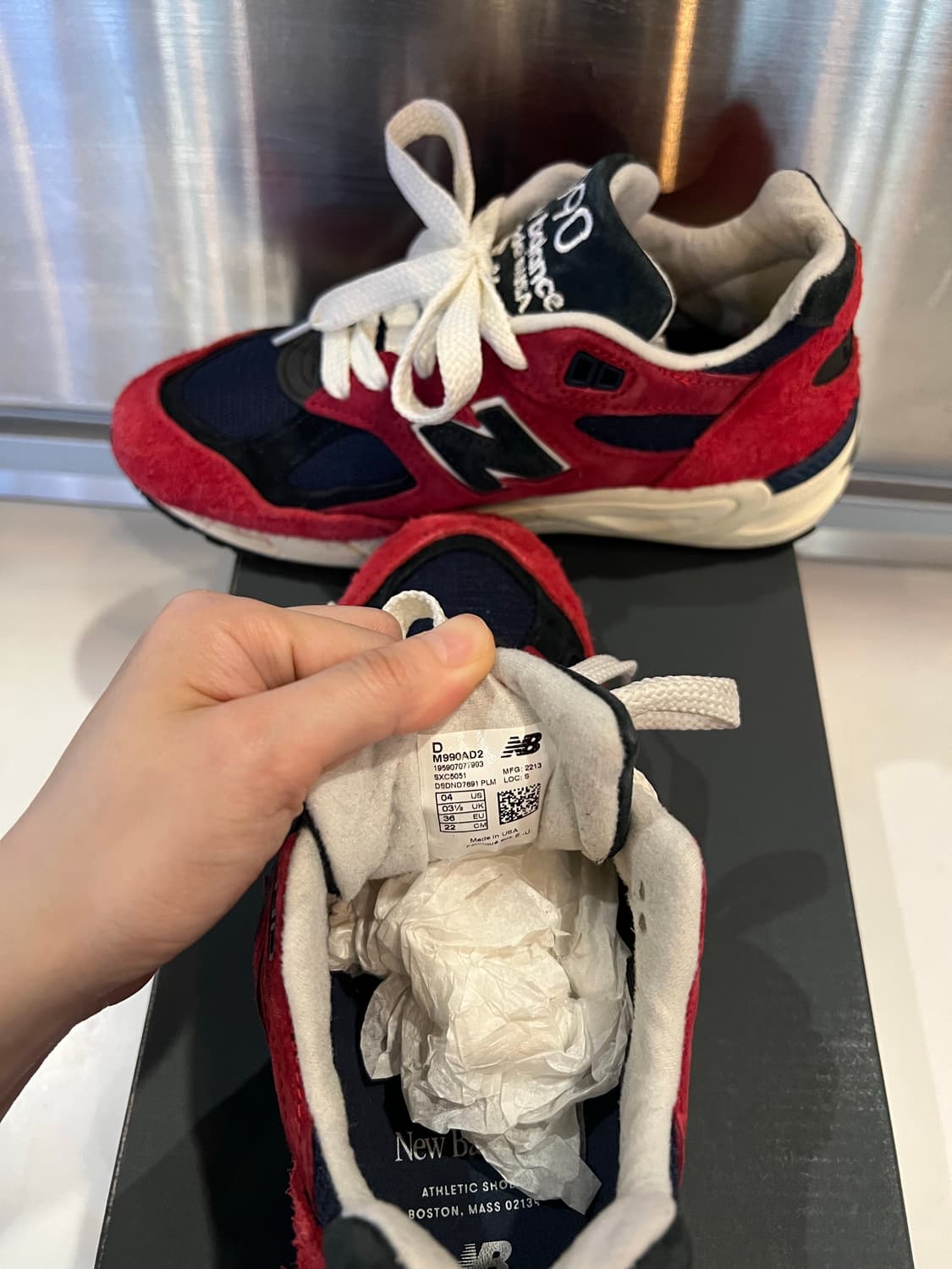뉴발란스 990v2 EU36 상품이미지8