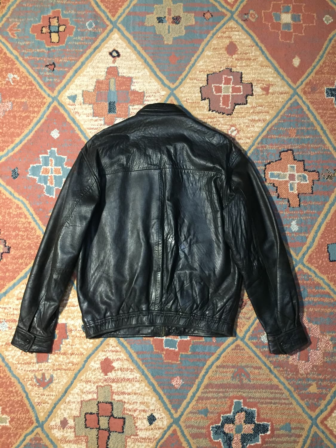 90‘s 폴로 맥스웰 레더자켓 상품이미지4