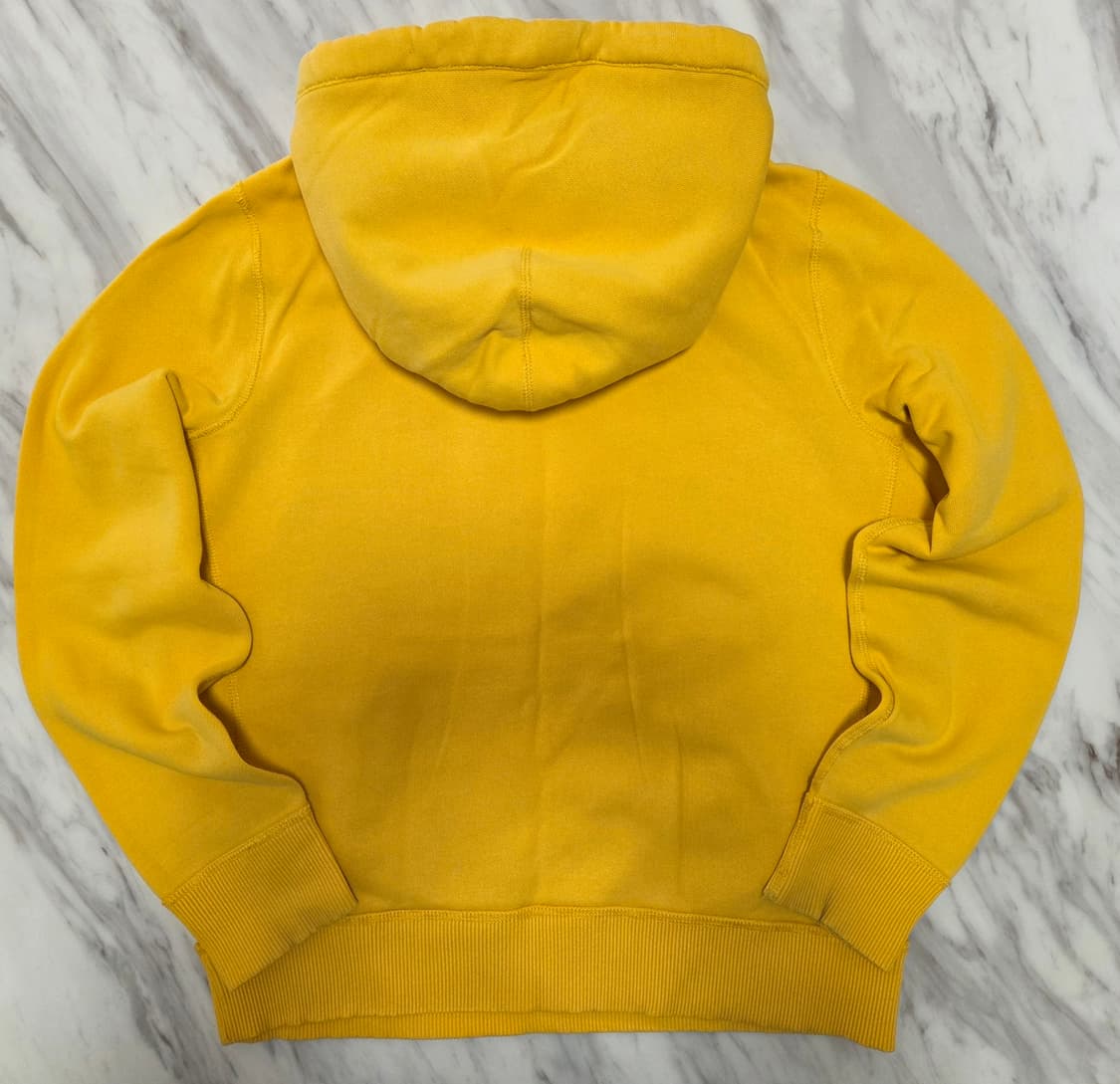 아베크롬비 로고패치 옐로우 후드티 상품이미지2