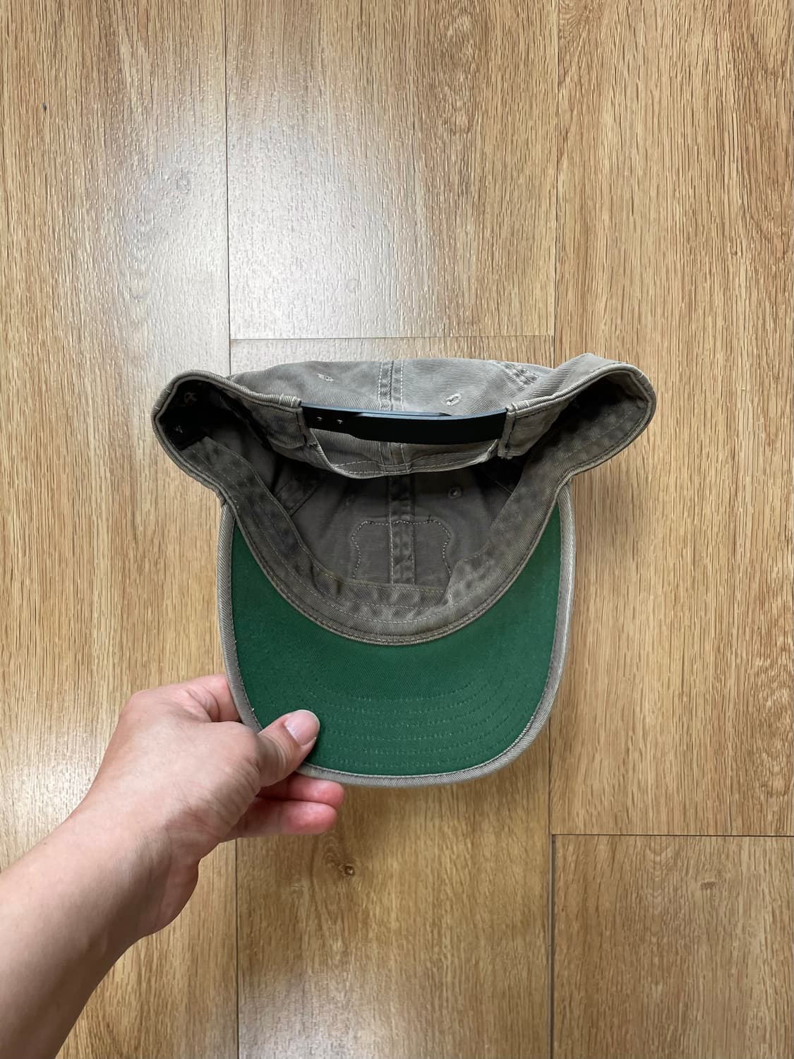 택포) 더블알엘 rrl 패치로고 선페이드 빈티지 모자 볼캡 상품이미지3