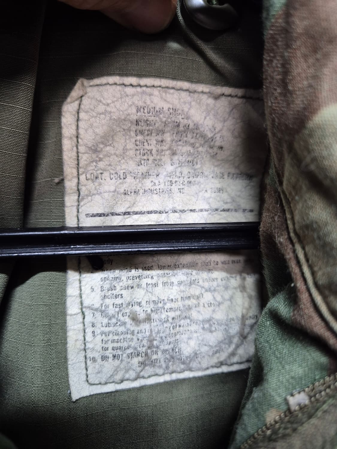 미군 우드랜드 m65필드자켓 상품이미지2