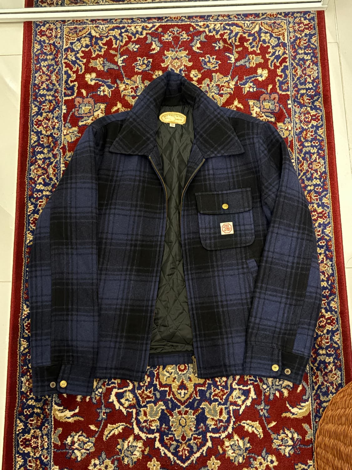 에드윈 헤비 울 플란넬 자켓 40 상품이미지1