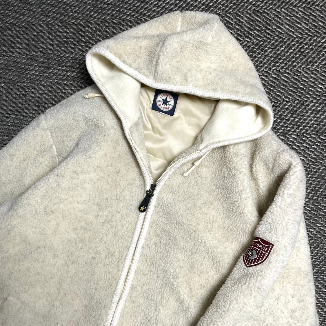 컨버스 척테일러 빅로고 쉐르파 플리스 후드 점퍼y 5117 상품이미지4