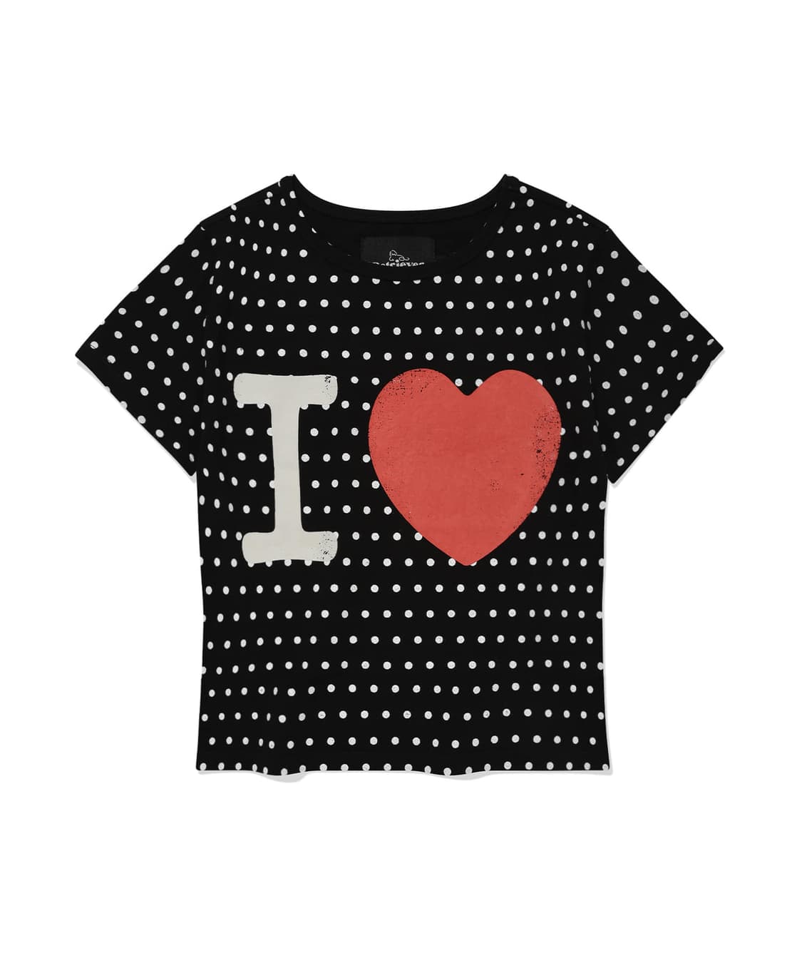 RETRIEVERCLUB I LOVE CROP TEE (BLACK) 상품이미지4