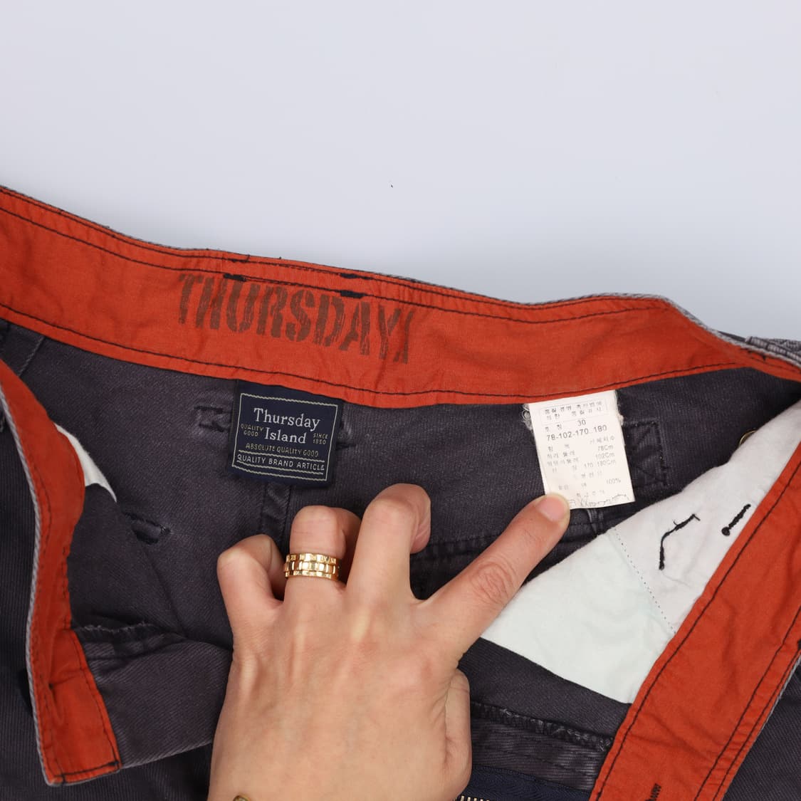 30 써스데이아일랜드 카고반바지 0306H1 상품이미지4
