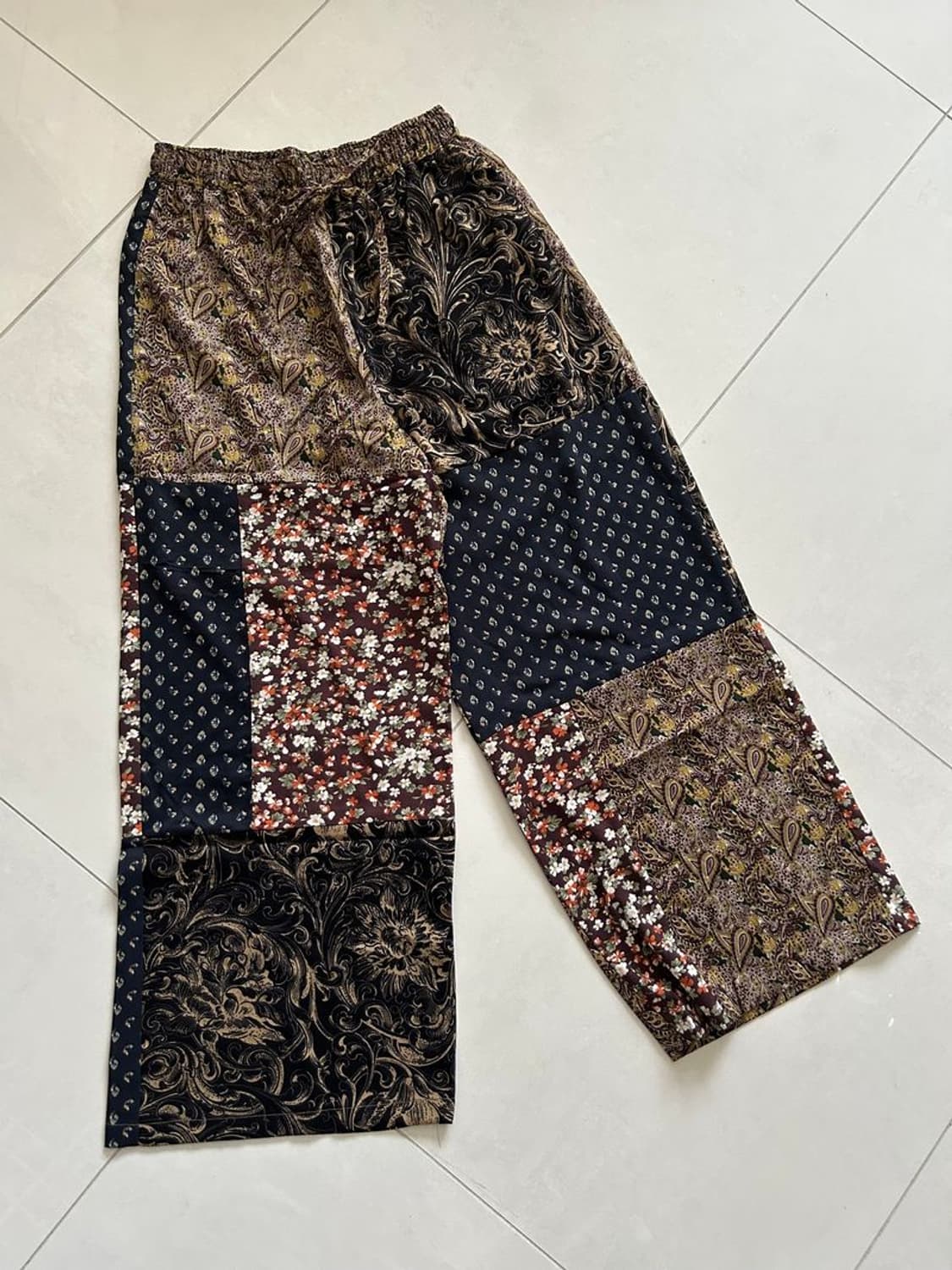 PATCHWORK EASY PANTS 패치워크 이지 팬츠 상품이미지1