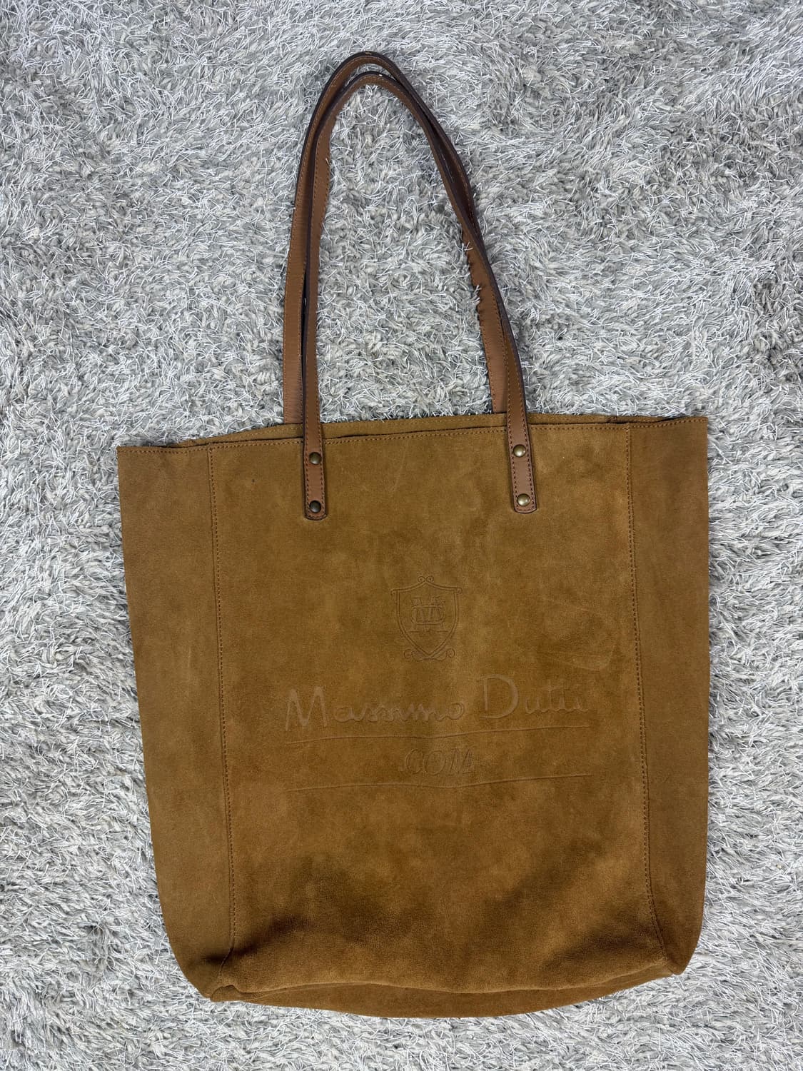 [정품] 마시모두띠(Massimo Dutti) 스웨이드 토트백 - 상태  상품이미지1