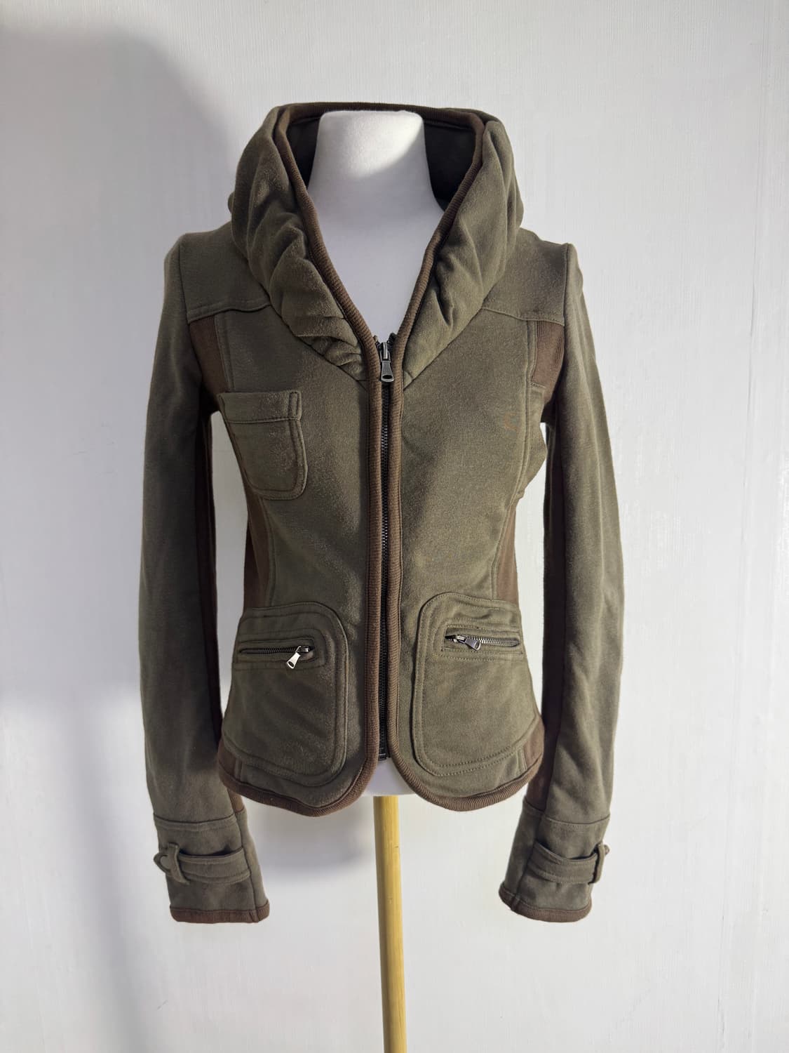 빈티지 보노 타입 패널 집업 자켓 y2k lgb goa 상품이미지1