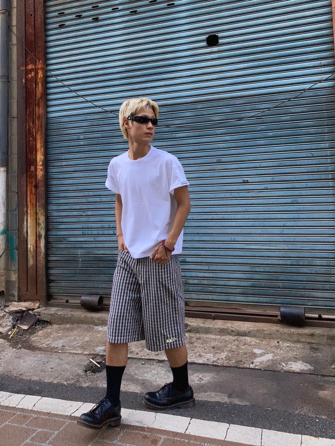 헤비 코튼 반팔 빈티지 반팔 흰색 기본 반팔 블랙 반팔 크롭반팔 상품이미지6