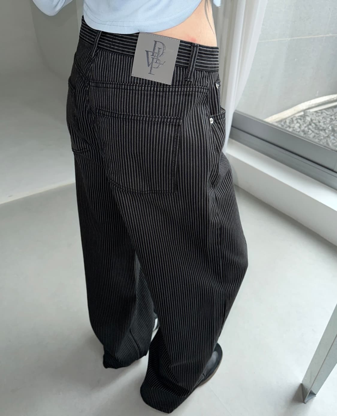 (완전새상품) 스트라이프데님 m 상품이미지1