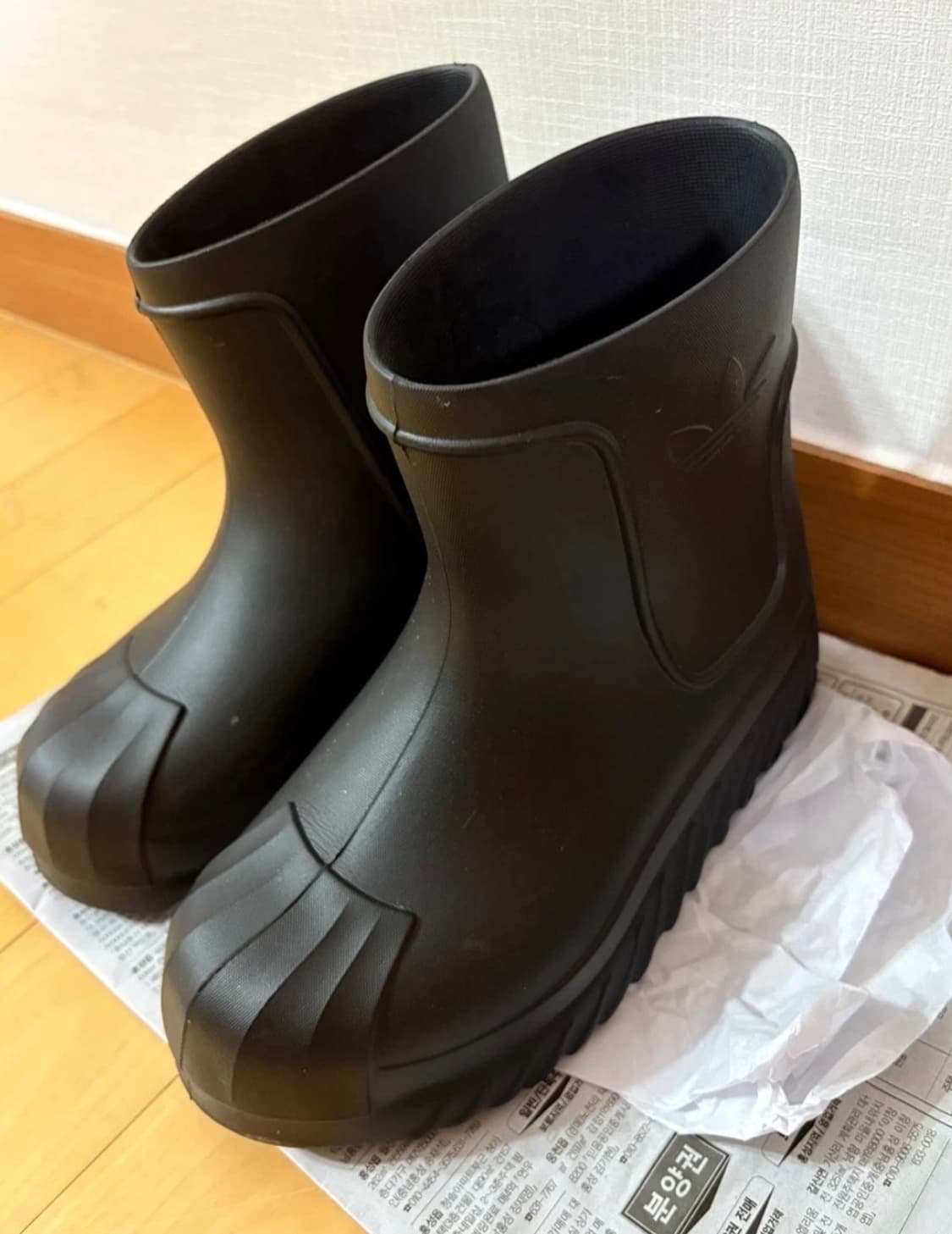 아디다스 아디폼 레인부츠 블랙 225 상품이미지2