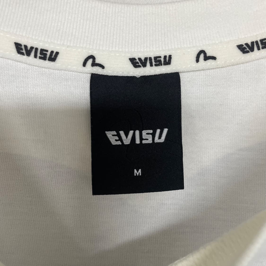 EVISU 백로고 반팔 티셔츠 상품이미지4