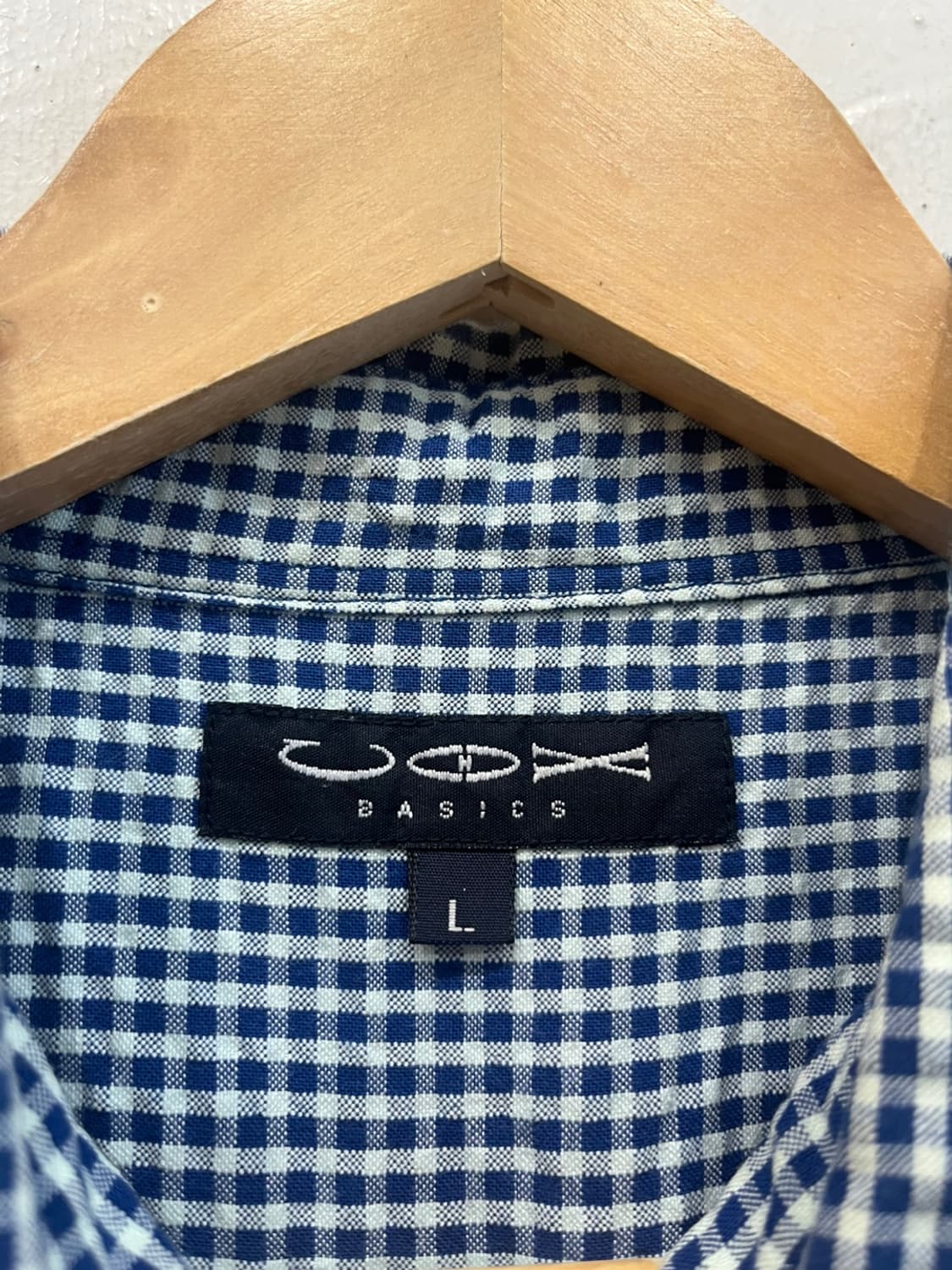 COX JPN 시어서커 체크 반팔 셔츠 상품이미지5