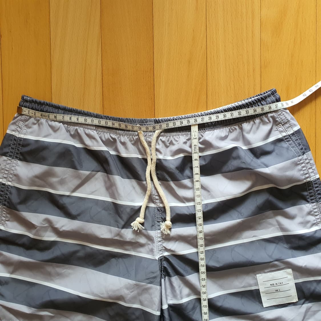 톰브라운 Thom Browne 스트라이프 수영복 반바지 비치 러너 러닝 상품이미지5