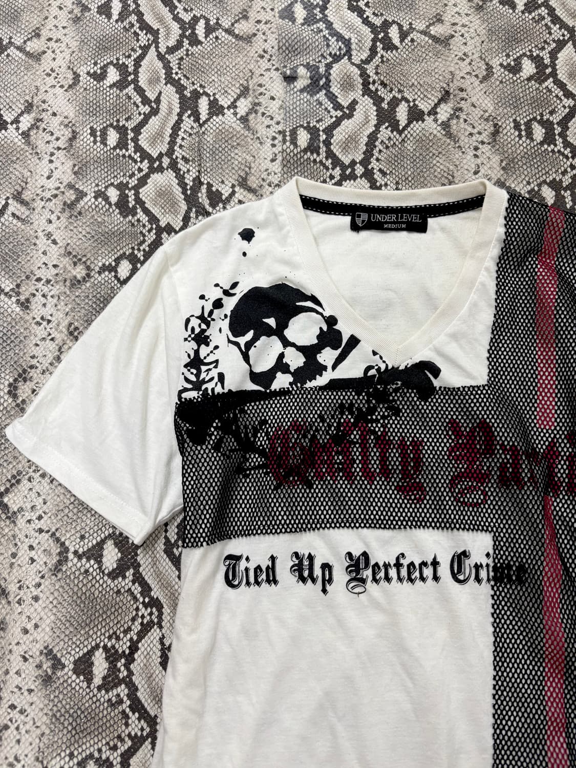 “Vintage” 00’s Design Skull Print Tee 상품이미지5