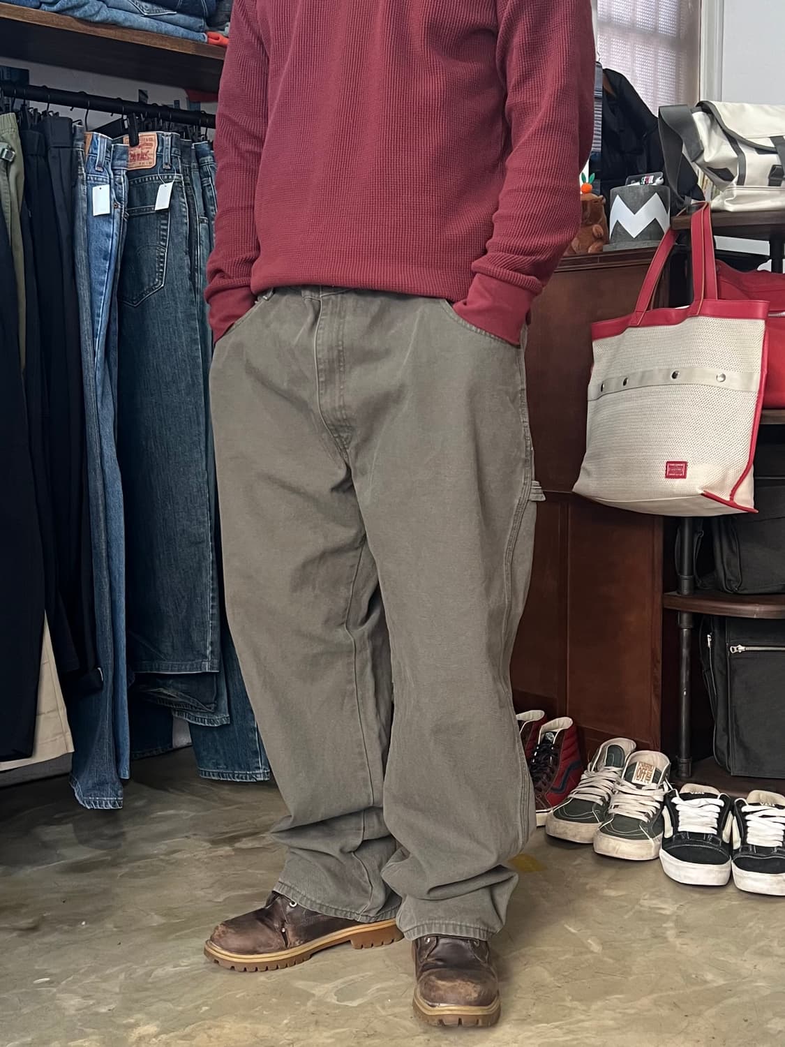 Dickies 디키즈 오리지날 카펜터 워크팬츠 40x30 상품이미지1