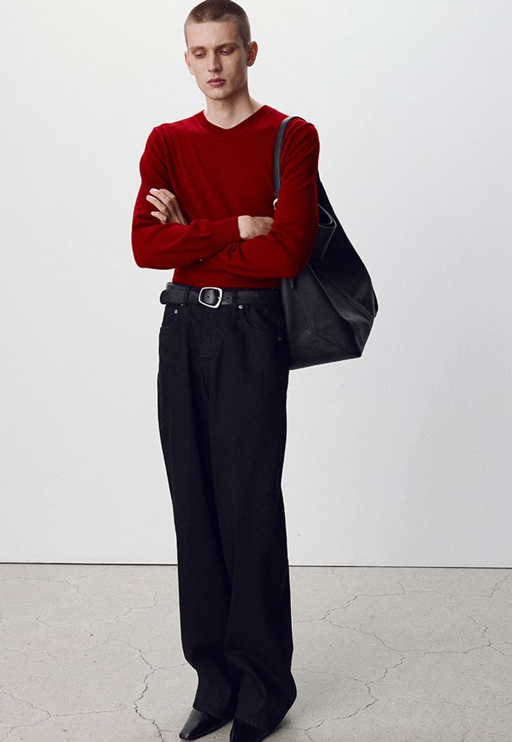 토니웩 캐시미어 브이넥 니트 상품이미지2