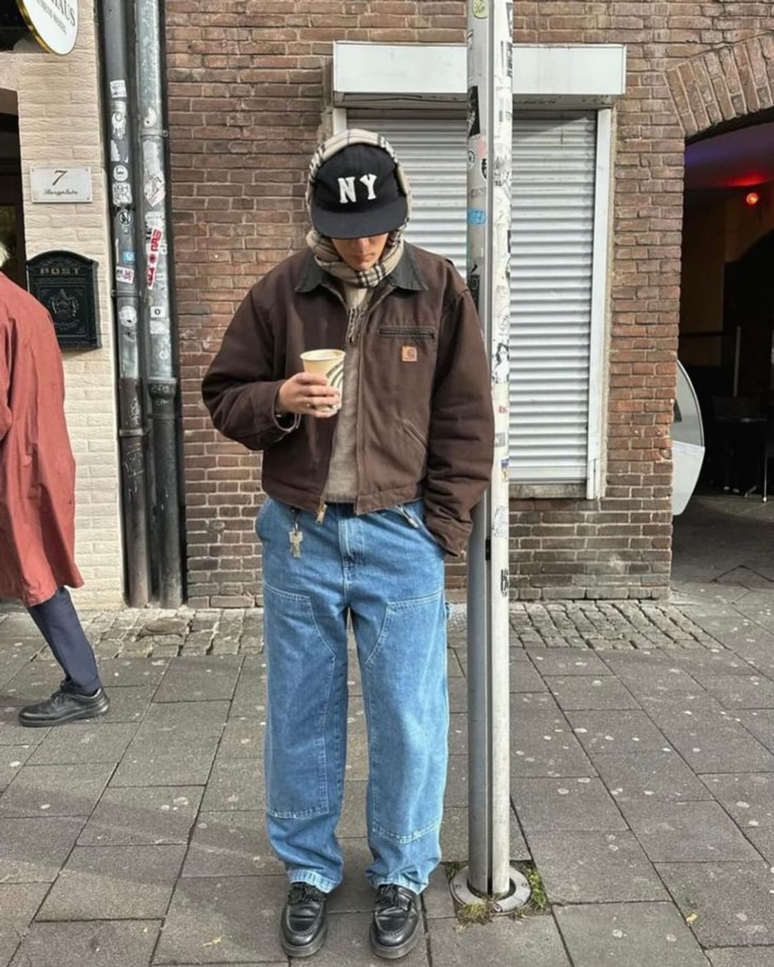 ( XL) 칼하트 디트로이트 자켓 J97 DKB 다크브라운 상품이미지10