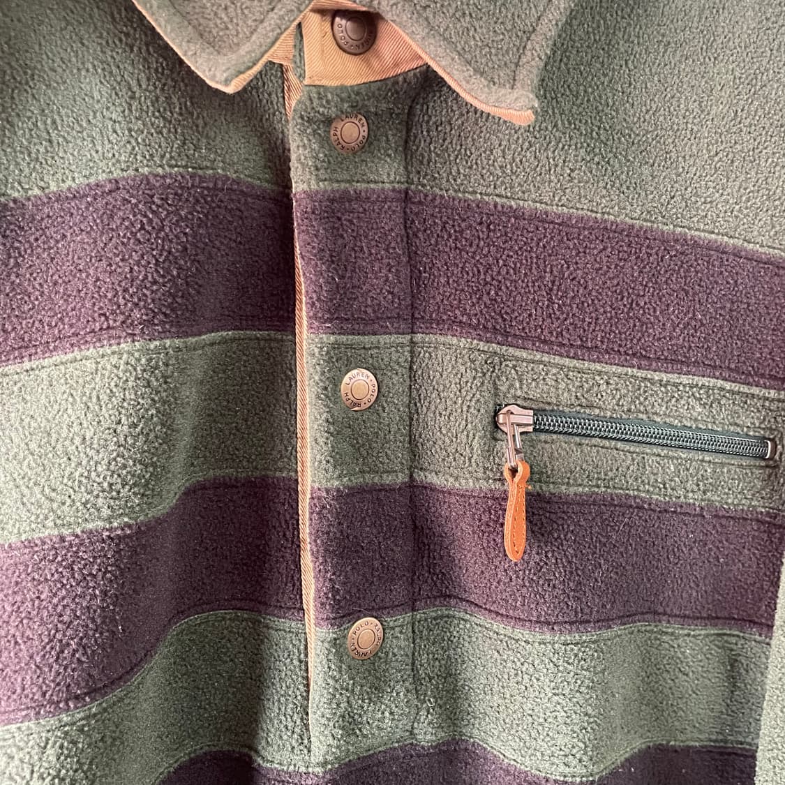 90s 폴로 랄프로렌 하프버튼 플리스 상품이미지6