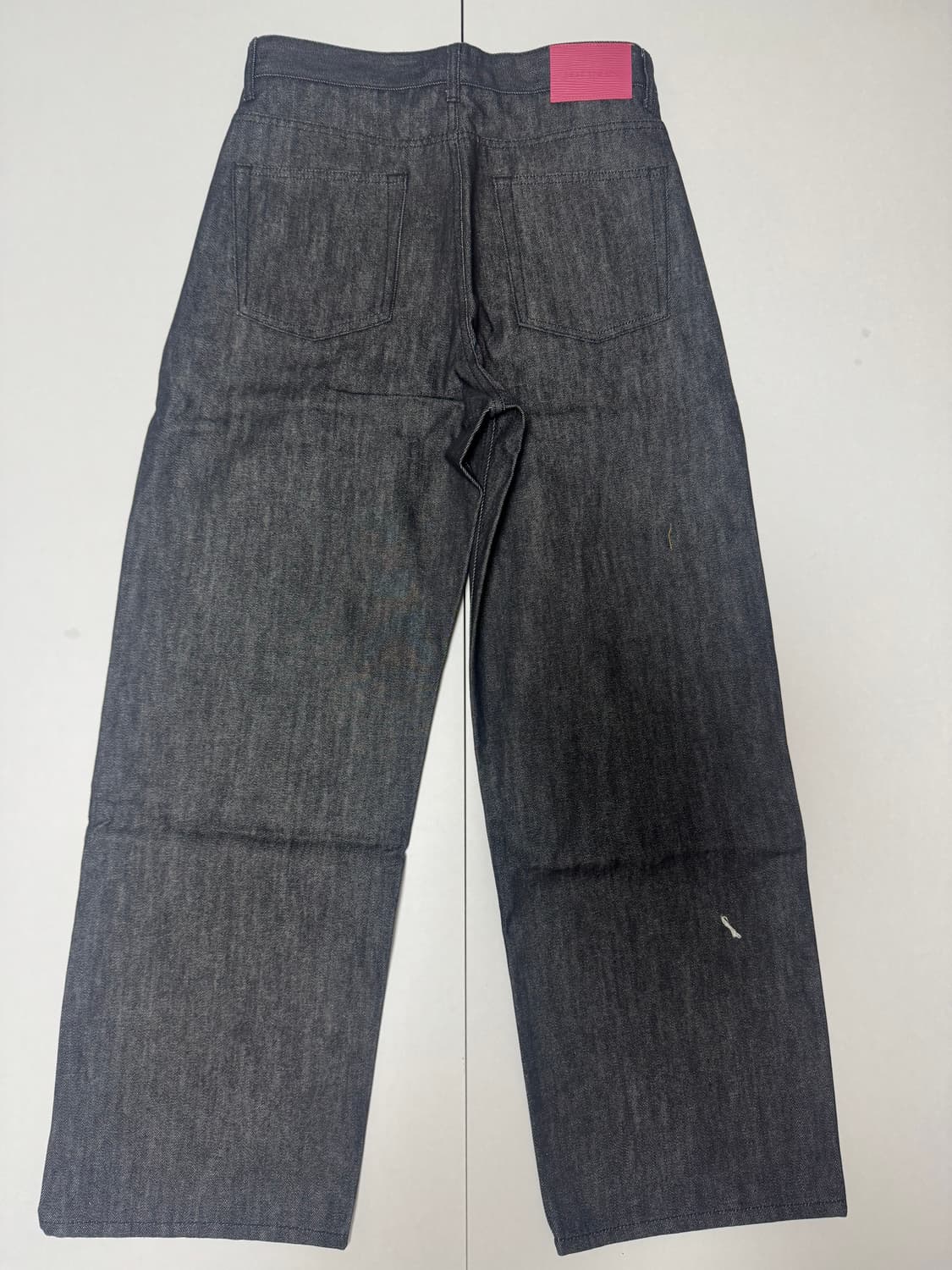 포트너스 투턱 와이드 블랙 진 상품이미지2