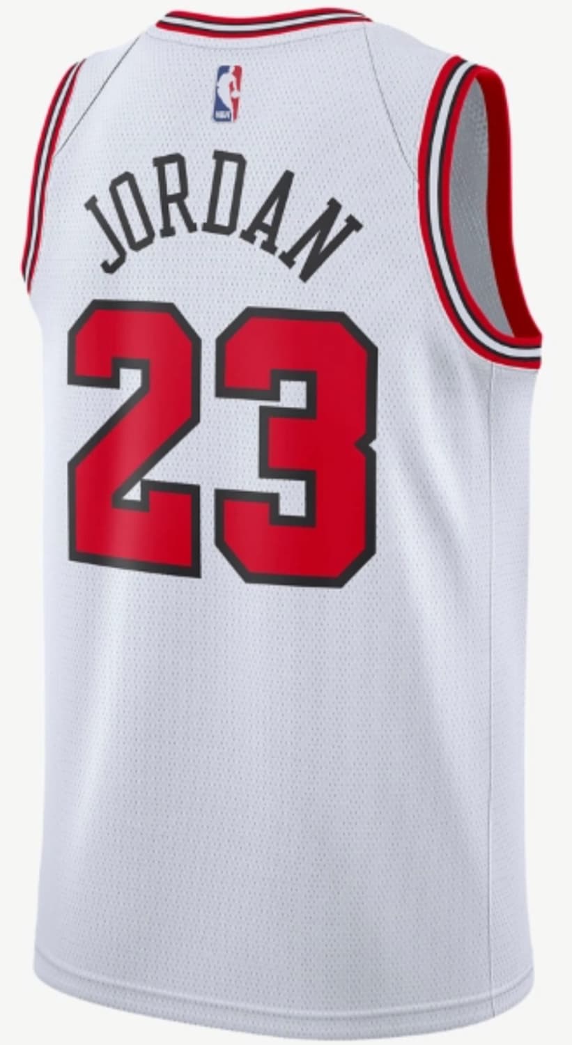 나이키 시카고불스 마이클조던 스윙맨져지 23번 소장용 3XL 화이트한정판 상품이미지9