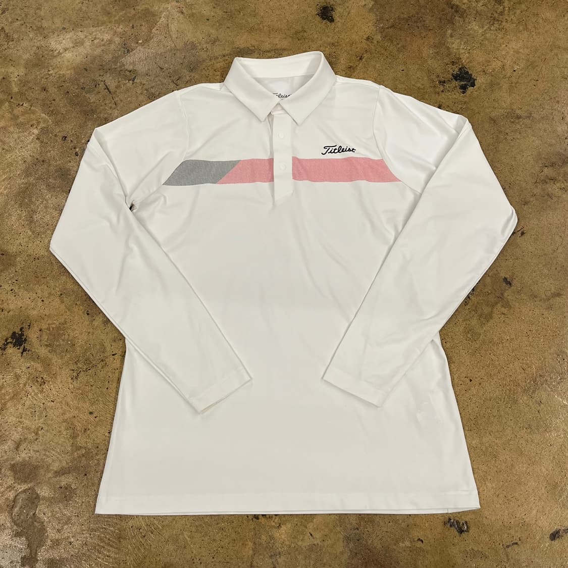 [정품/L] 타이틀리스트 화이트 긴팔 골프웨어 b19 상품이미지2
