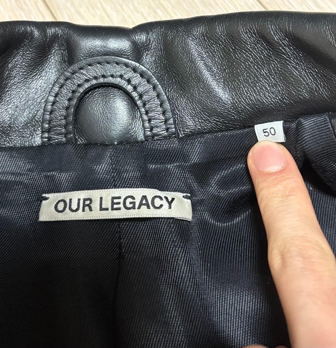 (50->48교환) 아워레가시 헬레이저 레더 자켓 상품이미지3