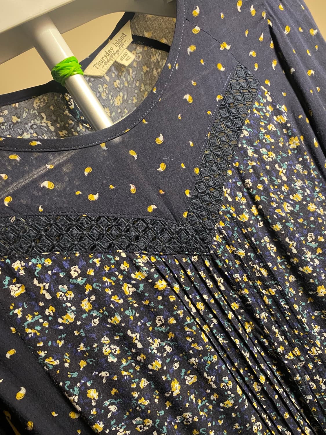 써스데이아일랜드 플라워 롱 원피스 S 상품이미지5