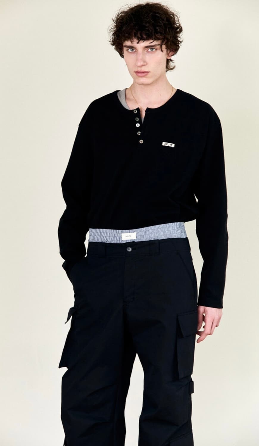 호이테 헨리넥 티셔츠 free 사이즈 상품이미지1