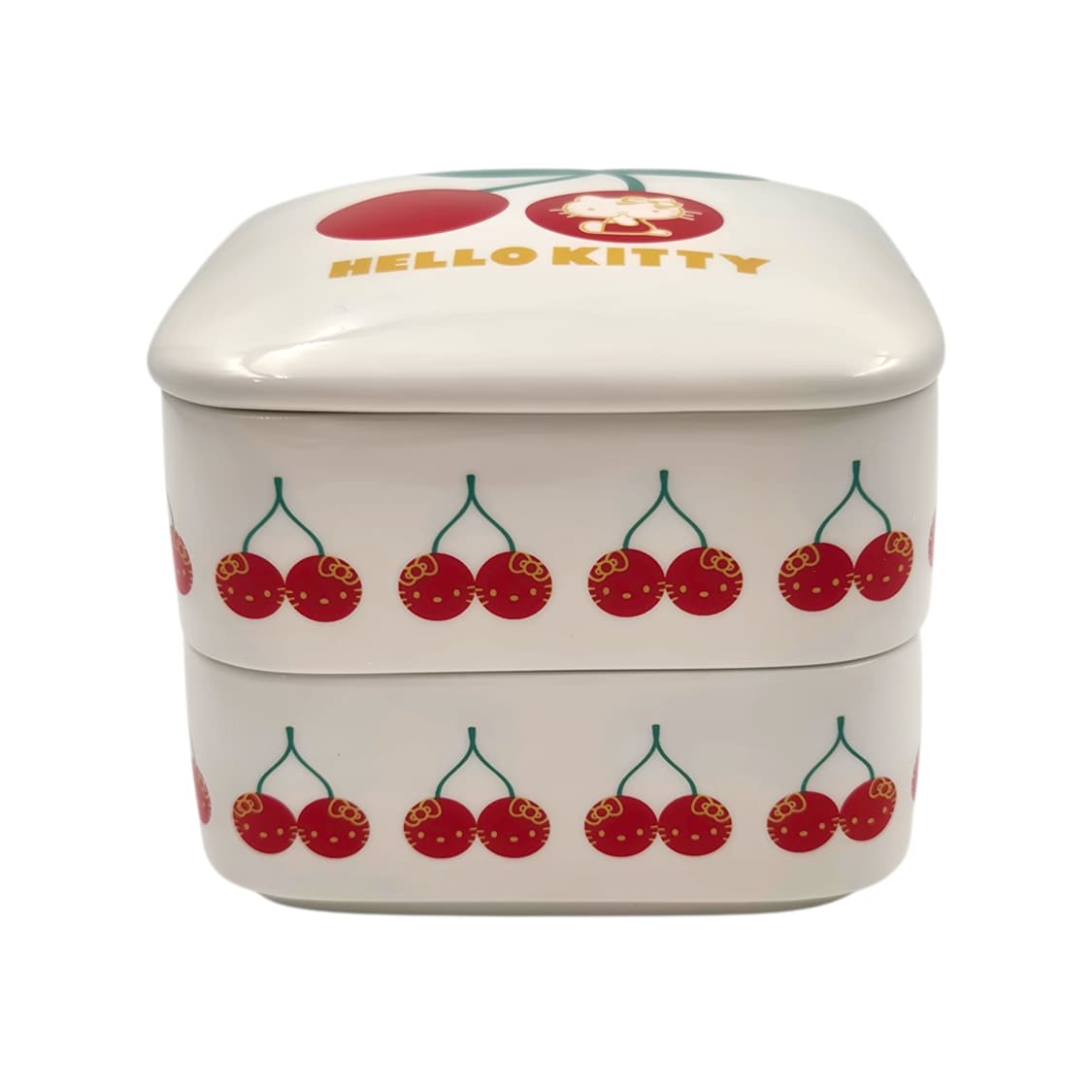 05s 체리 키티 레트로 도자기 2단 찬합 상품이미지1