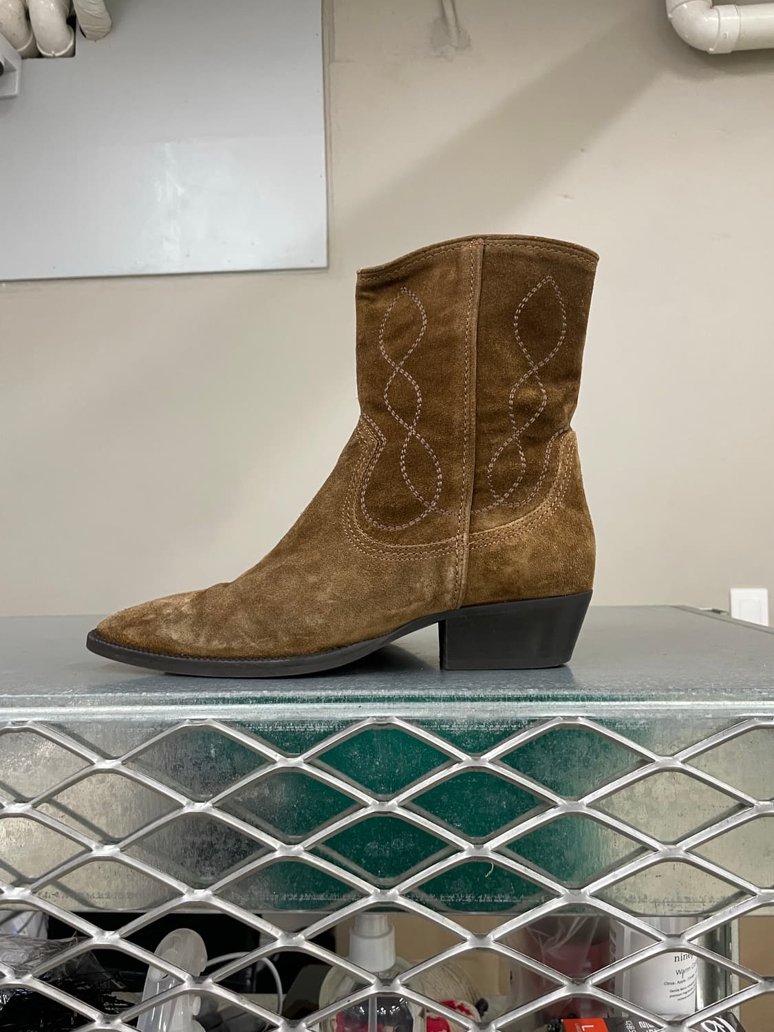 마시모두띠 스웨이드 웨스턴 부츠 38 상품이미지1