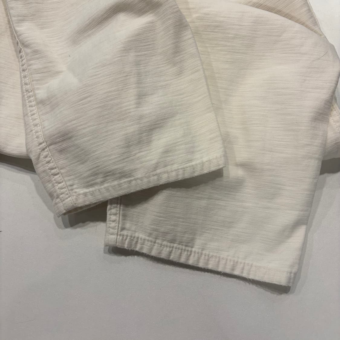 [6] 폴로 랄프로렌 신형 큐알 화이트 코튼 면바지 팬츠 D399 상품이미지7