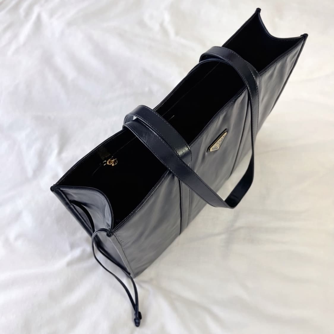 프라다 라지 가죽 도트백(정품) 상품이미지5