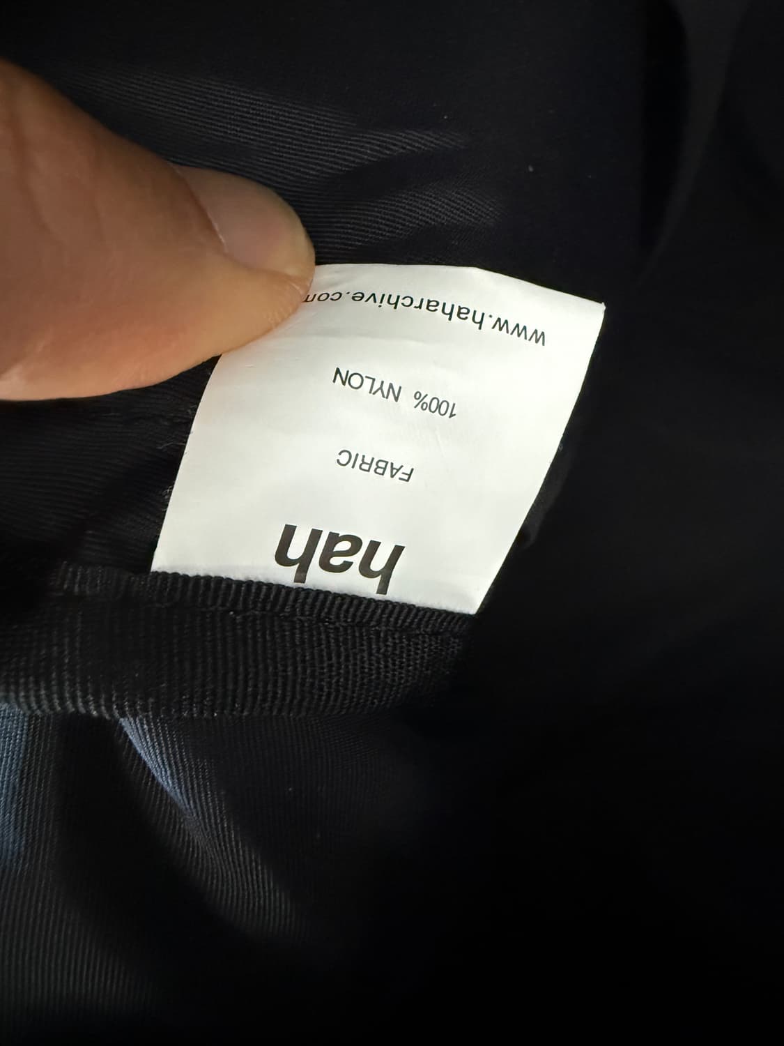 하아카이브(hah) 나일론 숄더 크로스백 상품이미지9