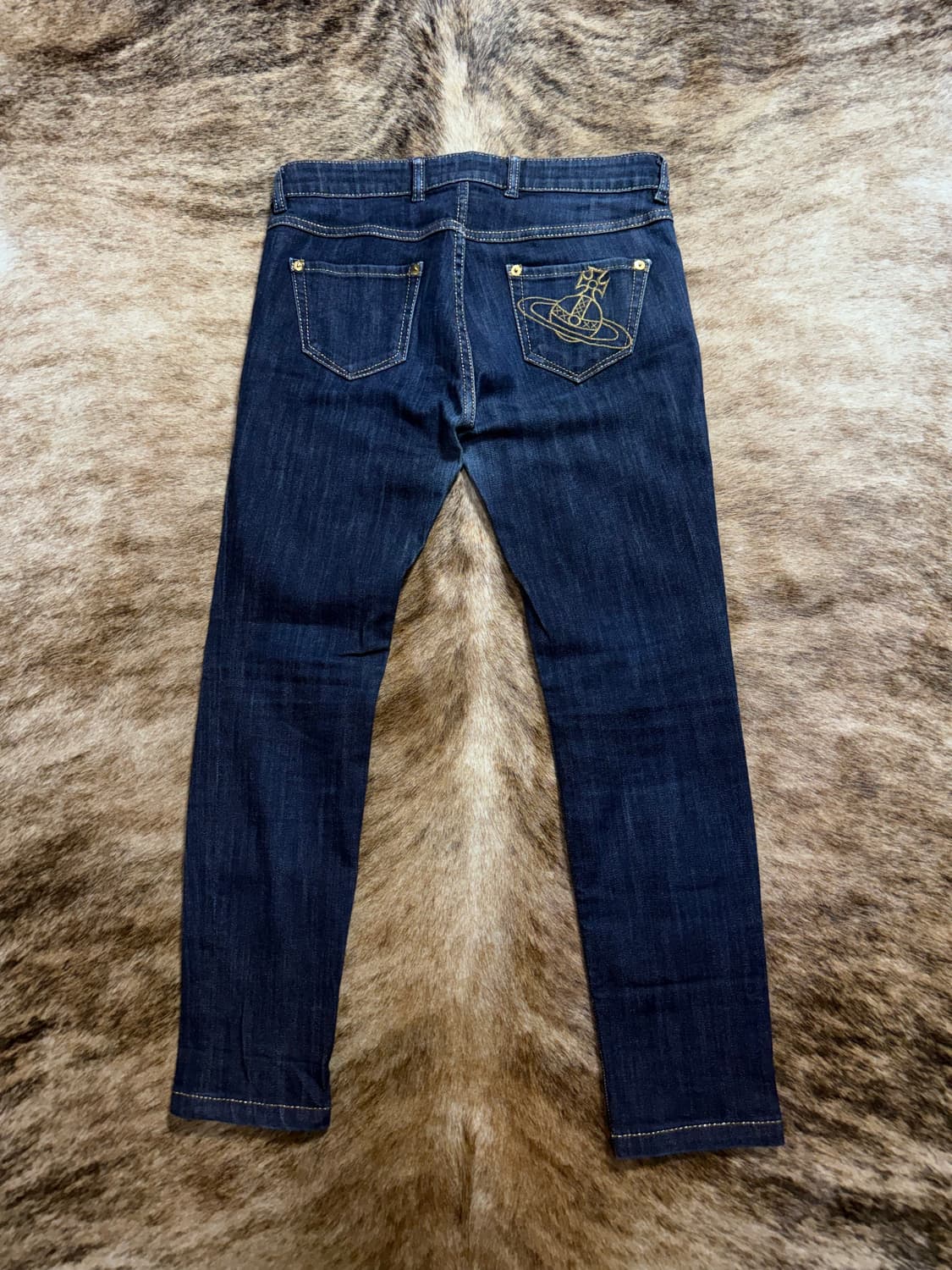 vivienne westwood low-rise denim pants 상품이미지1