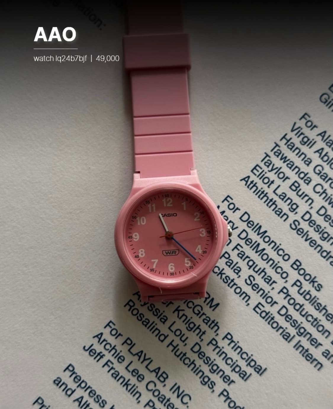 LQ24B7BJF Casio Watch 카시오시계 상품이미지1