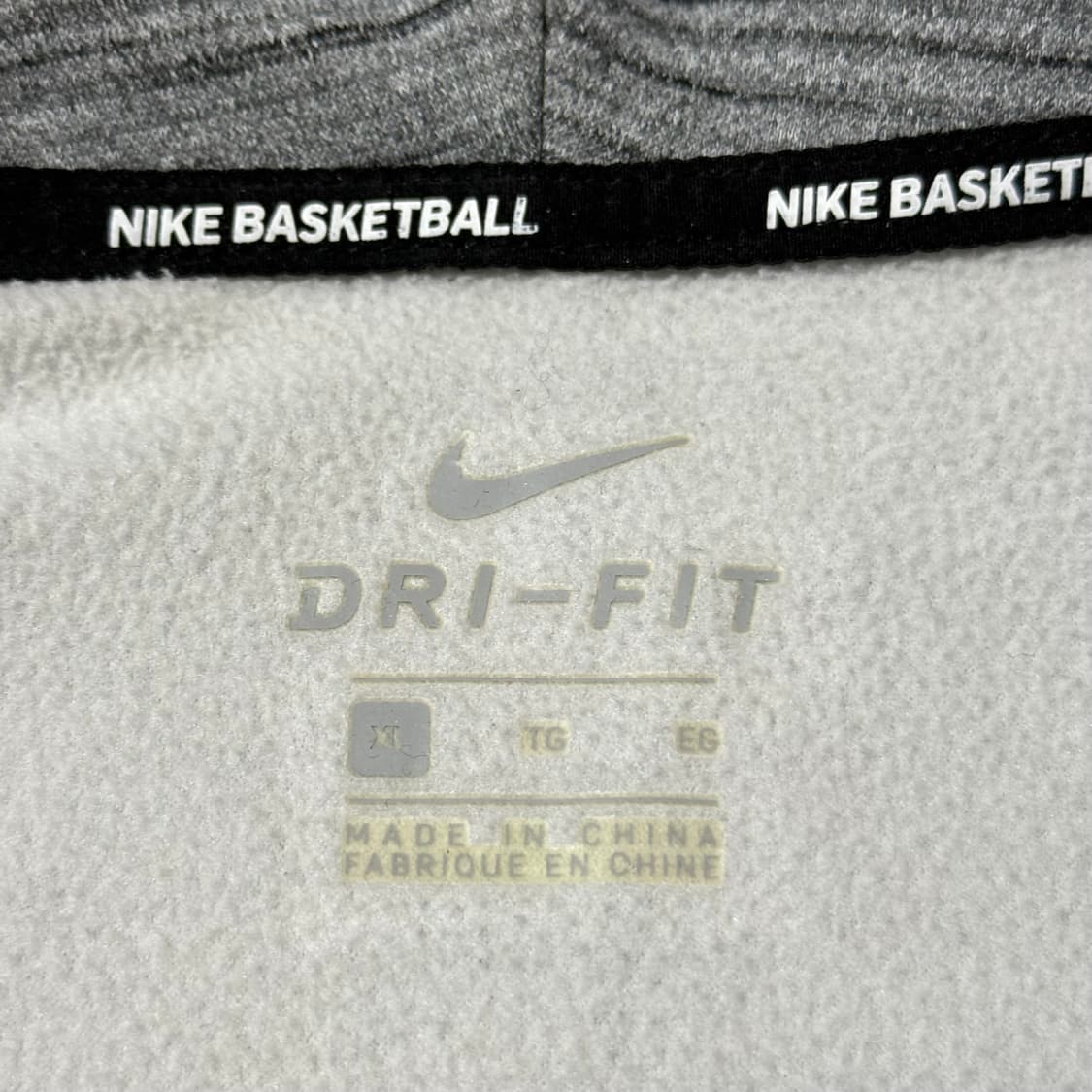 나이키 베스킷볼 기모 후드 집업 상품이미지8