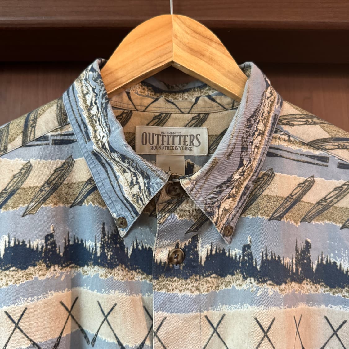 아웃피터스 패턴셔츠 XL 상품이미지7