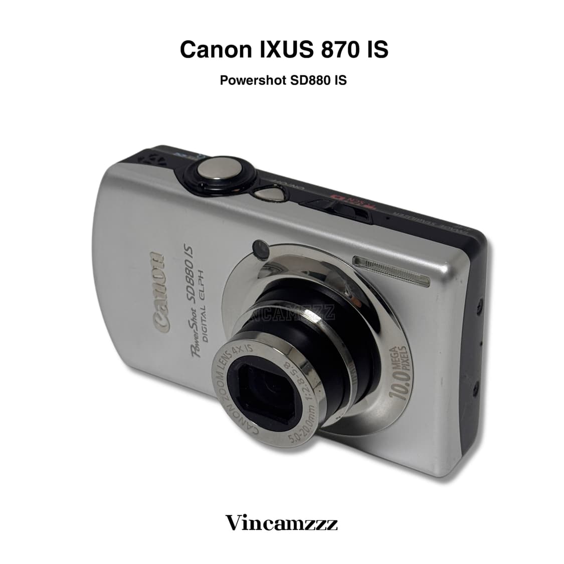 Canon 캐논 익서스 IXUS 870 IS (sd880)디지털 카메라 상품이미지3