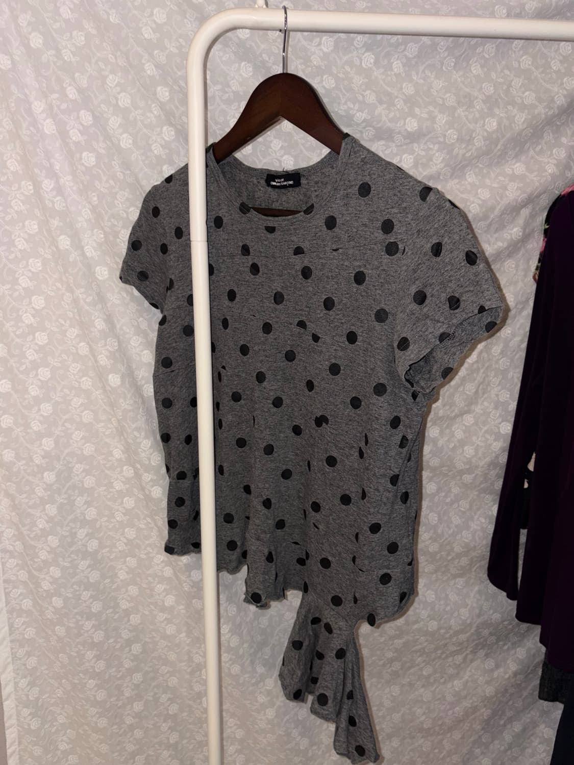 💌 Comme des Garcons ruffle t-shirt. 상품이미지4