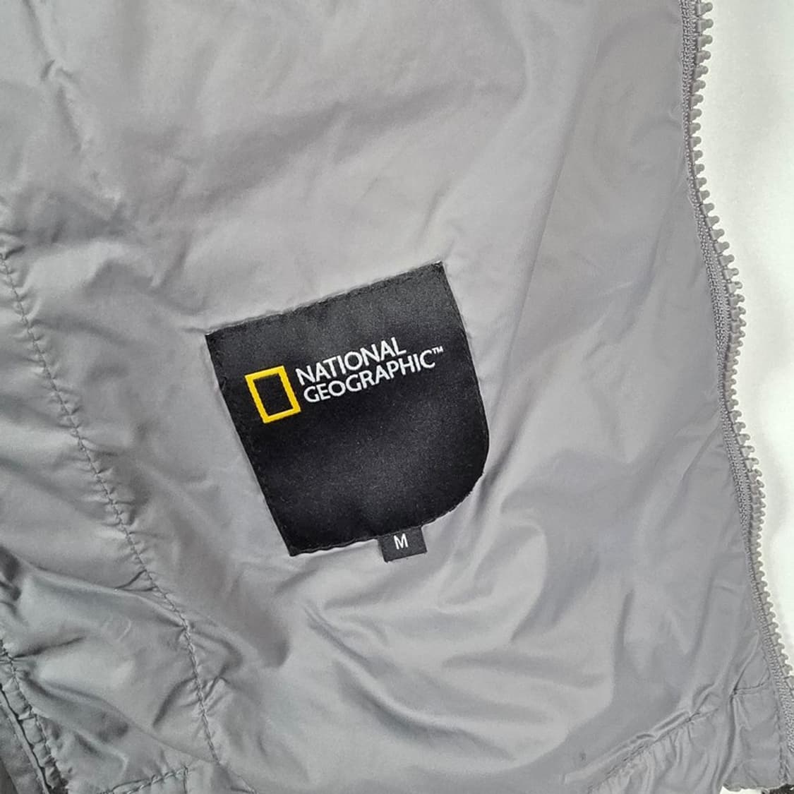 내셔널지오그래픽 덕다운 니트 슬리브 패딩 M 상품이미지8
