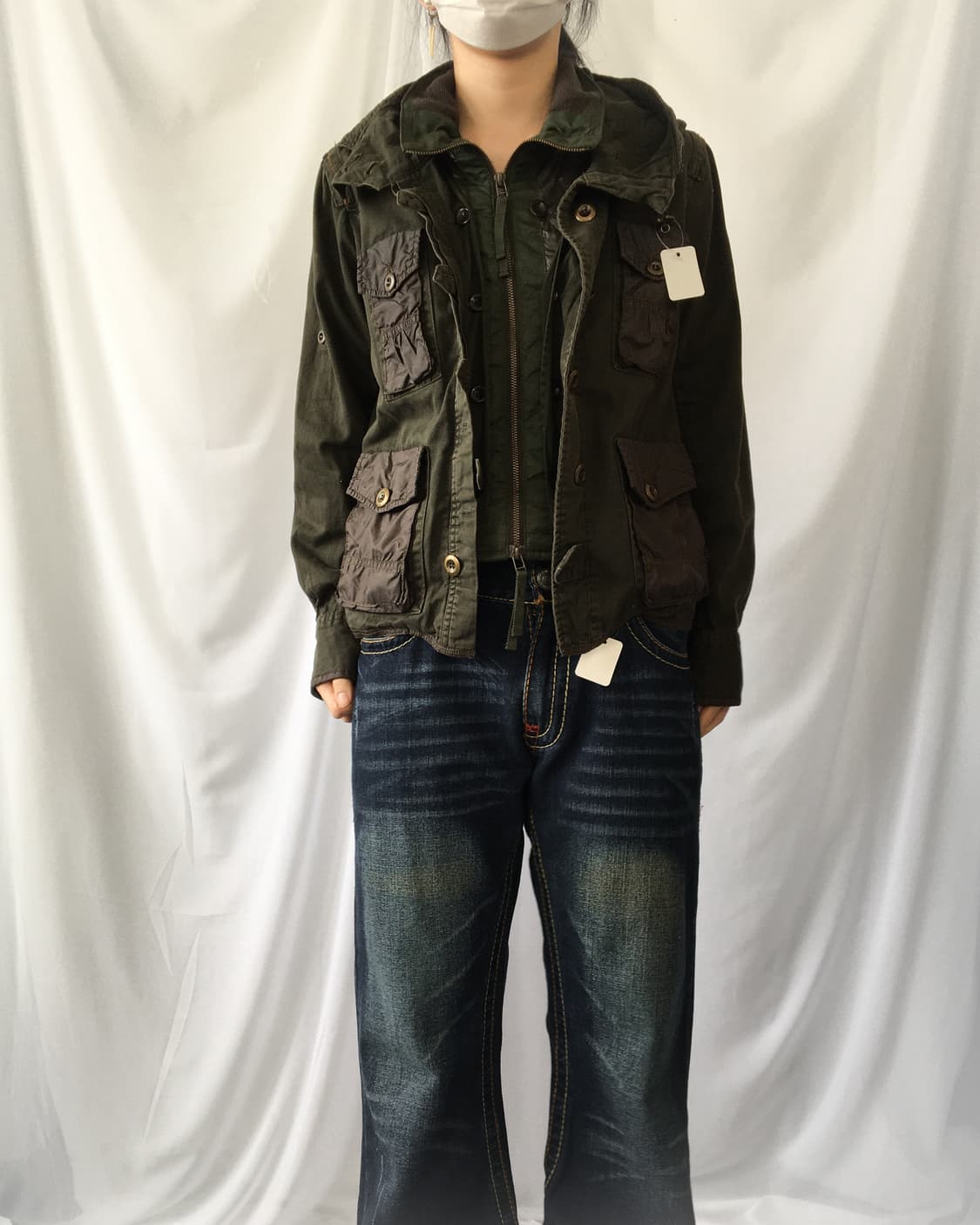 Avirex mfg high neck jacket 상품이미지6