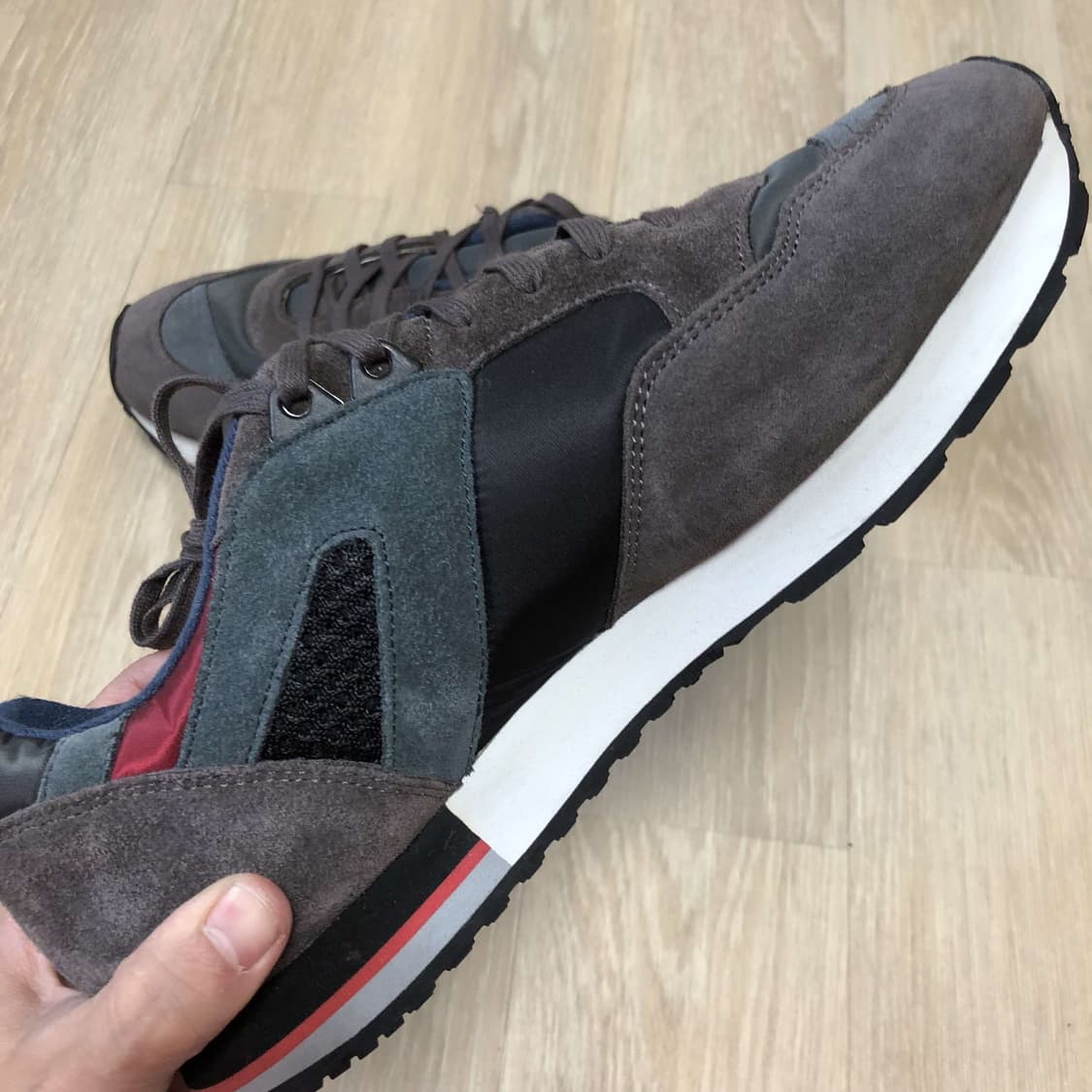 (41) 리프로덕션 오브 파운드 리오파 프렌치 밀리터리 트레이너 스니커즈 상품이미지4