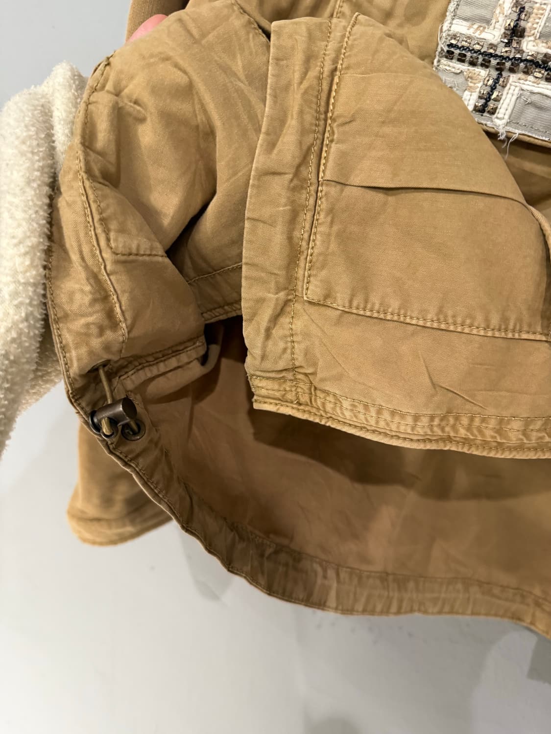 Napapijri pocket detail anorak hoodie 상품이미지9