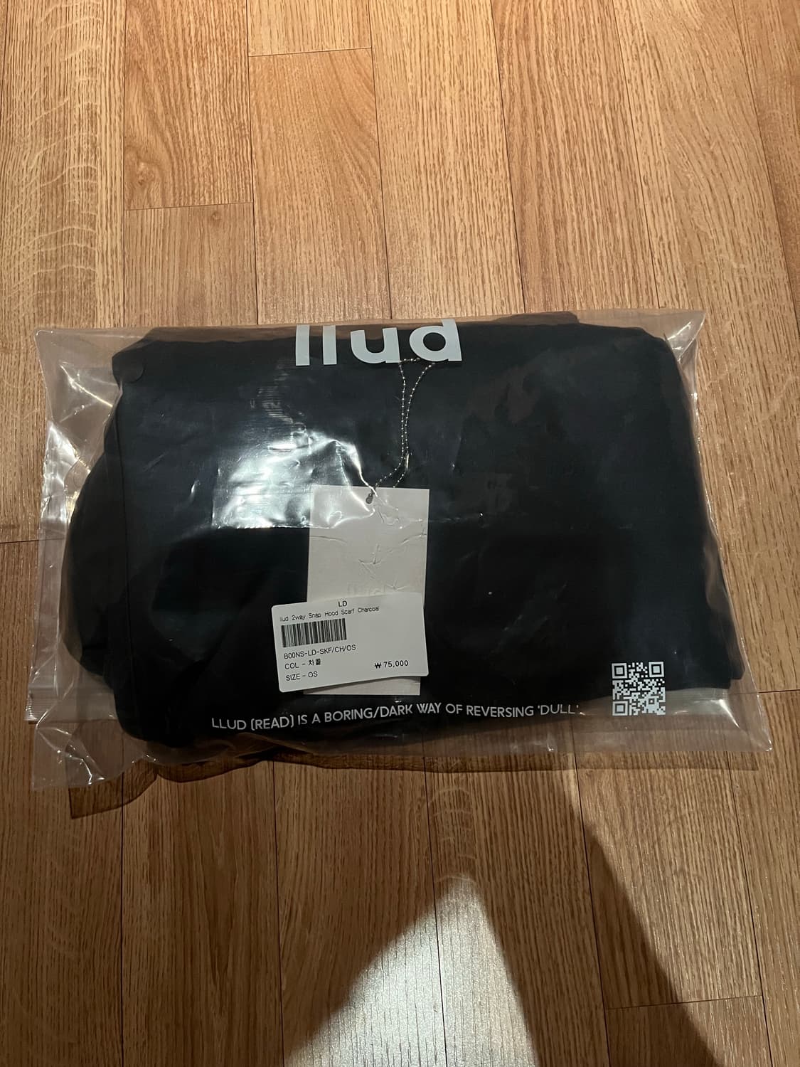 llud 2way 스냅 후드 스카프 머플러 상품이미지1