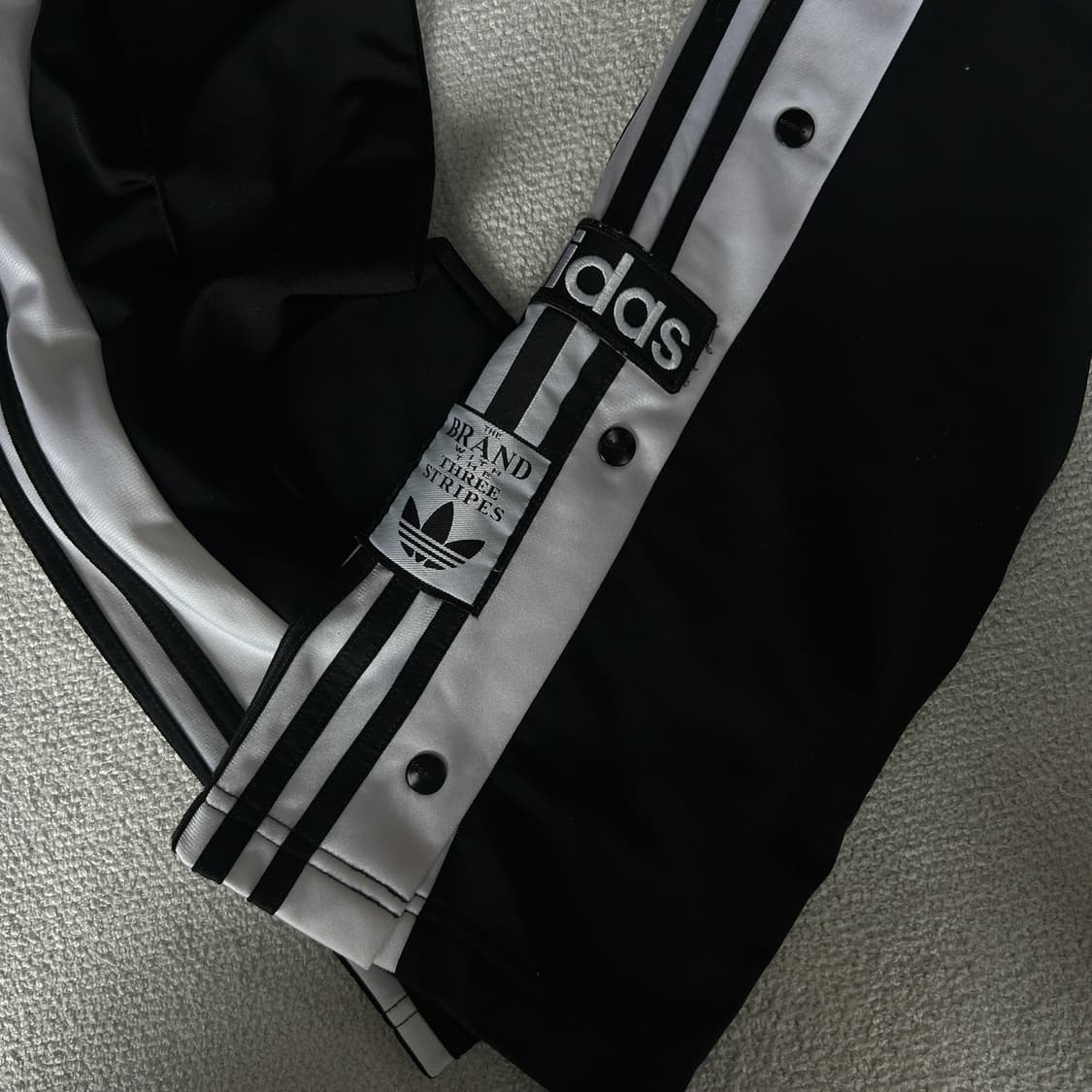 아디다스 트레이닝 사이드버튼 팬츠 m 상품이미지8