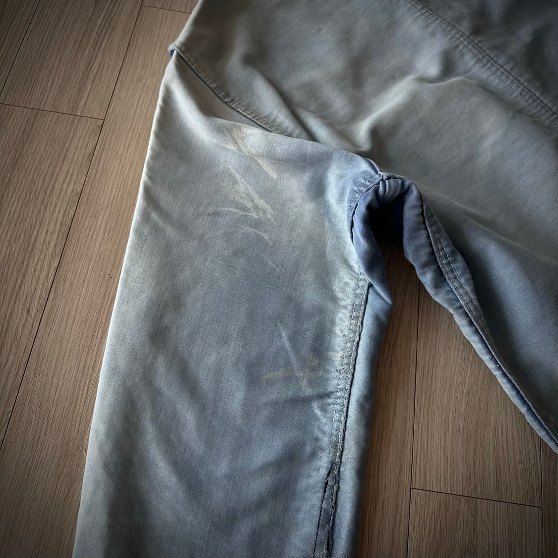 40s French Vintage Moleskin Work Jacket 상품이미지9