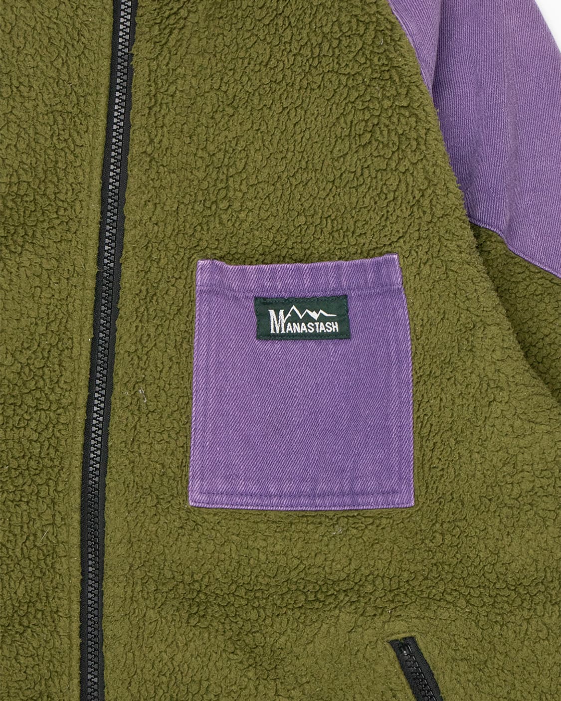 90's 마나스타쉬 플리스 자켓 상품이미지4