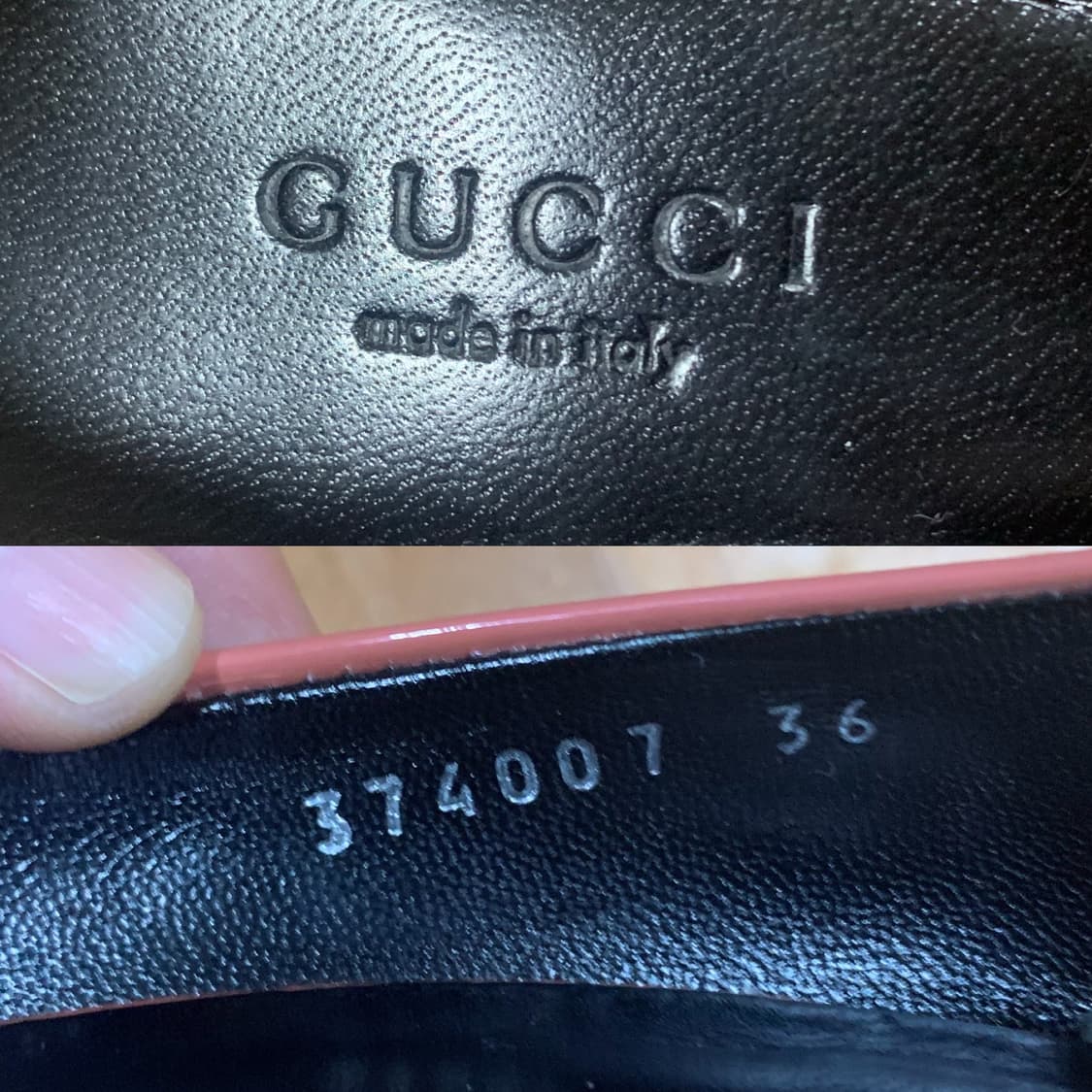 GUCCI 구찌 페이던트 오픈 토 플랫폼(36 사이즈) 상품이미지10