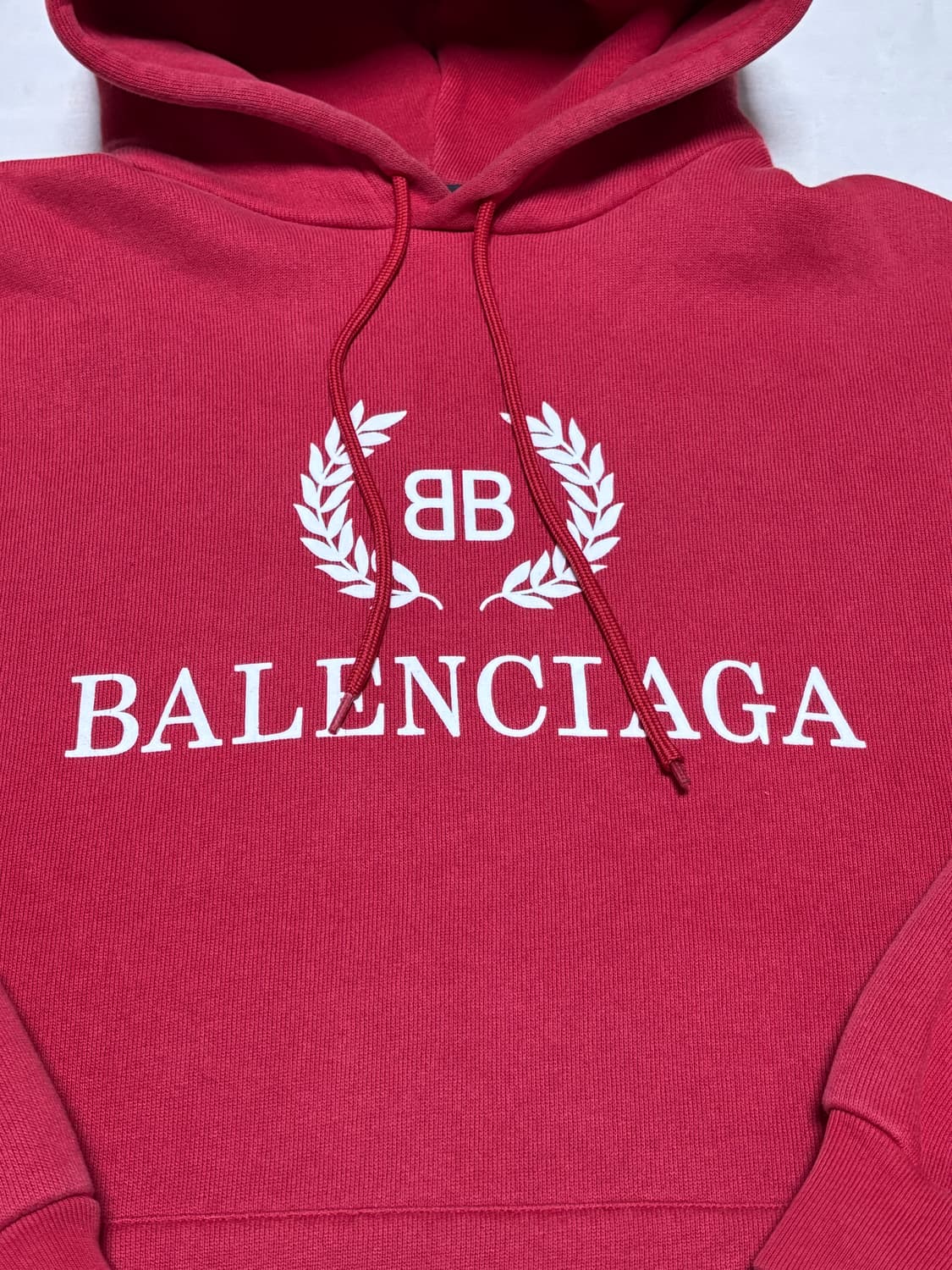 발렌시아가 월계수 로고 후드티 [105] 상품이미지2